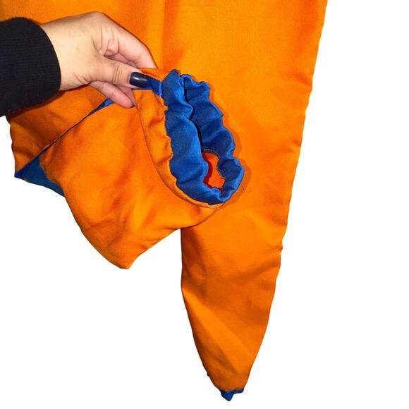 Kids Astronaut Space Suit Costume Orange Blue Size 6/8 - Picture 4 of 5